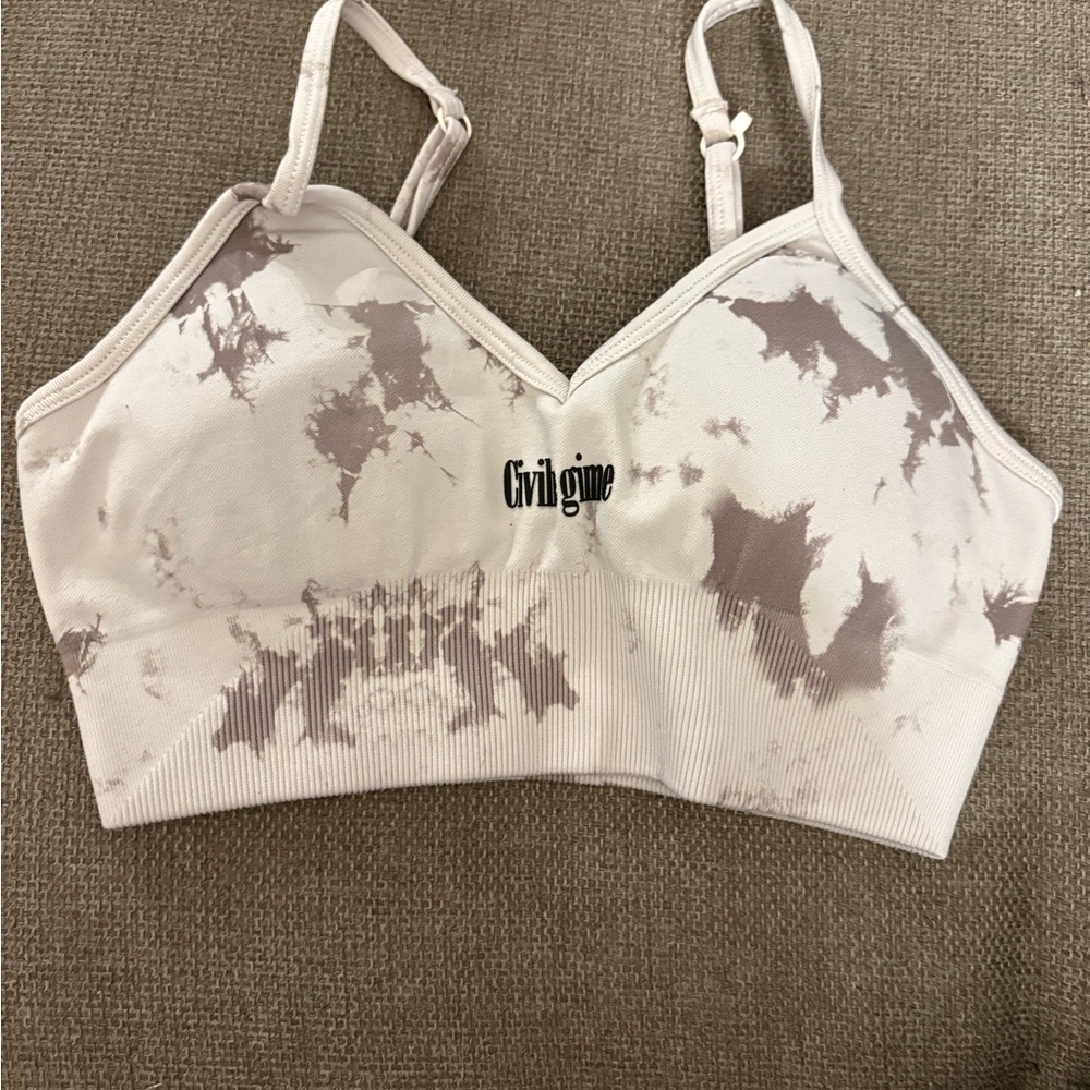 Tie-Dye Sports Bra civilregime small